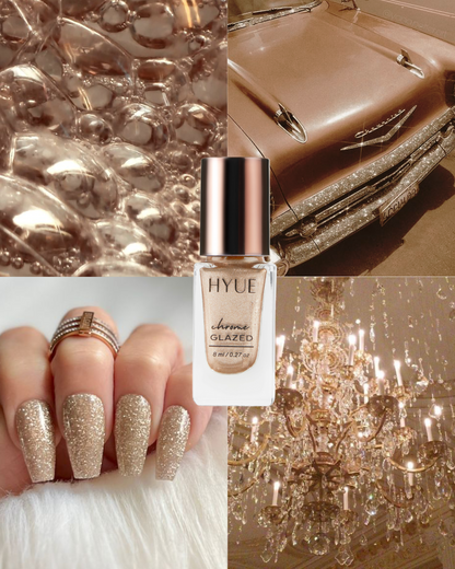 HYUE Chrome Glazed Nail Paint - MERCURY RETRO