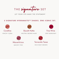 The Signature Set - Long Lasting Matte Liquid Lipstick