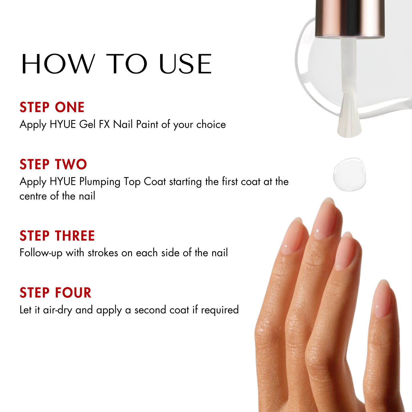 HYUE Plumping Top Coat