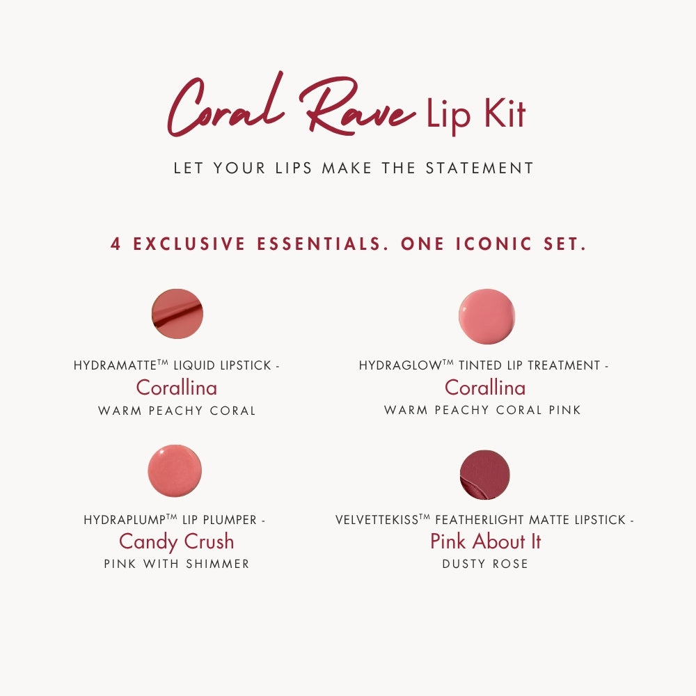 Coral Rave Lip Kit