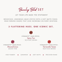 Barely-Bold Set - HYUE HydraMatte™ Liquid Lipstick