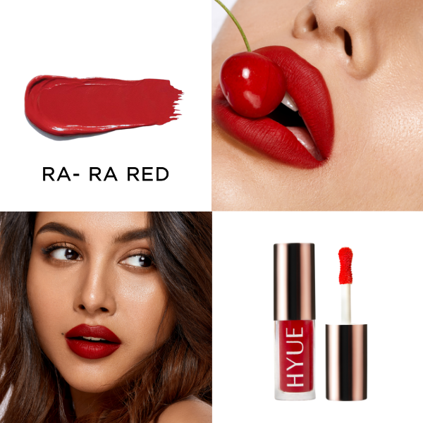 HYUE HydraMatte™ Liquid Lipstick - RA RA RED