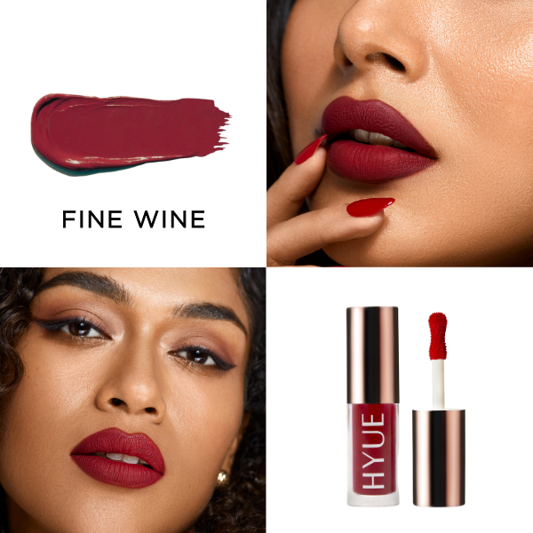 HYUE HydraMatte™ Liquid Lipstick - Fine-Wine