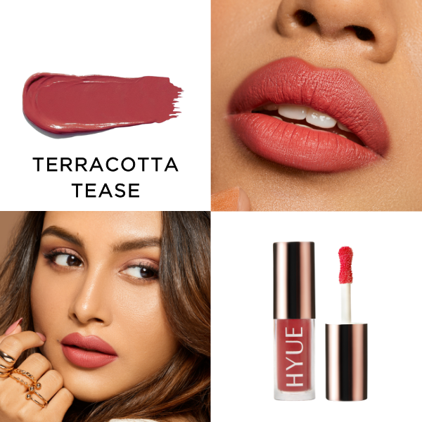 HYUE HydraMatte™ Liquid Lipstick - TERRACOTTA TEASE