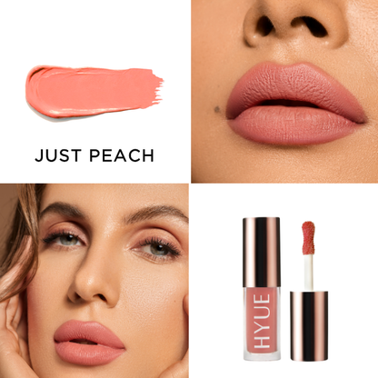 HYUE HydraMatte™ Liquid Lipstick - JUST PEACH