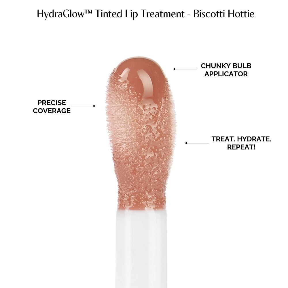 HYUE HydraGlow™ Tinted Lip Treatment - Biscotti Hottie