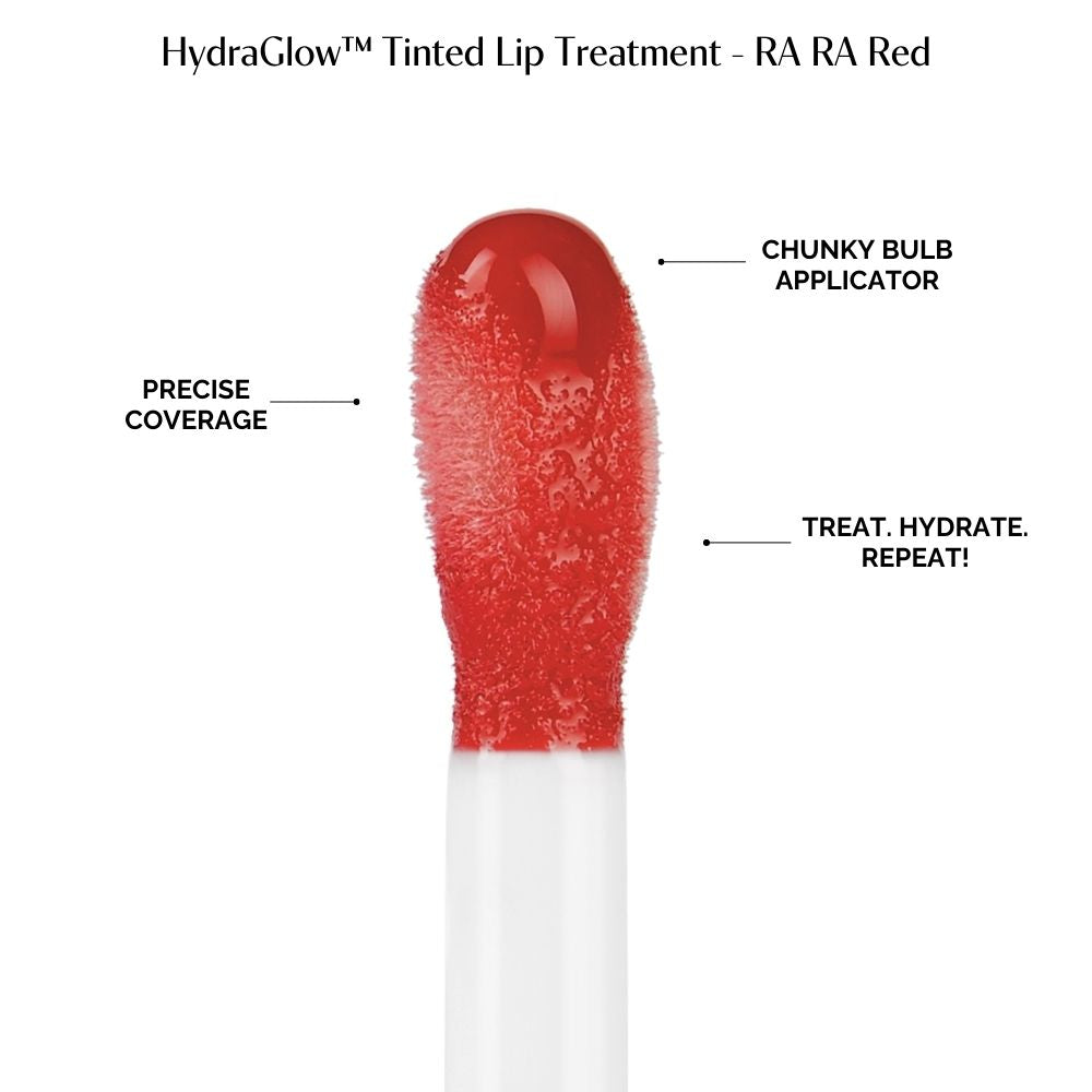 HYUE HydraGlow™ Tinted Lip Treatment - Ra-Ra-Red