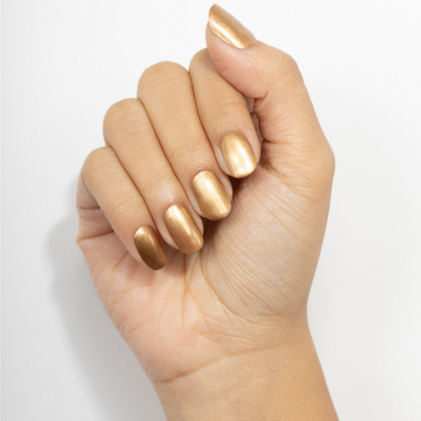 HYUE Chrome Glazed Nail Paint - GOLD MINE