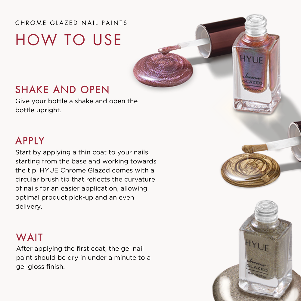 Chrome Glazed Nail Paint