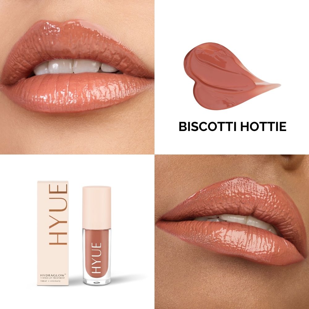 HYUE HydraGlow™ Tinted Lip Treatment - Biscotti Hottie